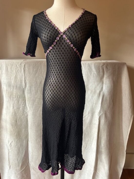 Betsey Johnson Dresses & Skirts - ***SOLD***Vintage Betsey Johnson New York Swiss Dot Dress